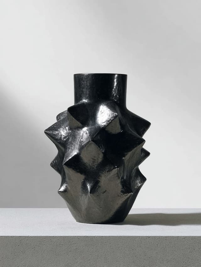 Spikey Ceramic Iron Metal